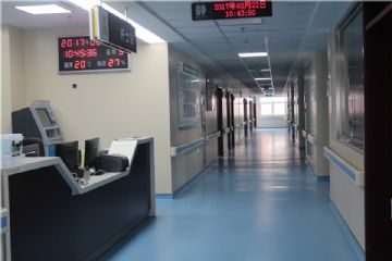消化临床医学中心住院部走廊